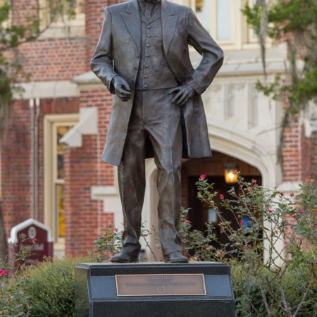 Statue of President George Matthews Edgar