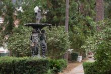 The Greek Park statue